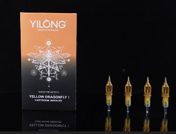 Yilong Yellow Dragonfly Tattoo Cartridge Needles