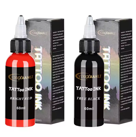 60ml red/black Tattoo Ink