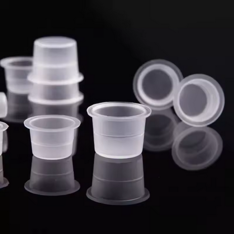 100pc S/M/L Plastic Disposable Microblading Tattoo Ink Cup